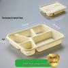 Disposable 5-Compartment Meal Containers