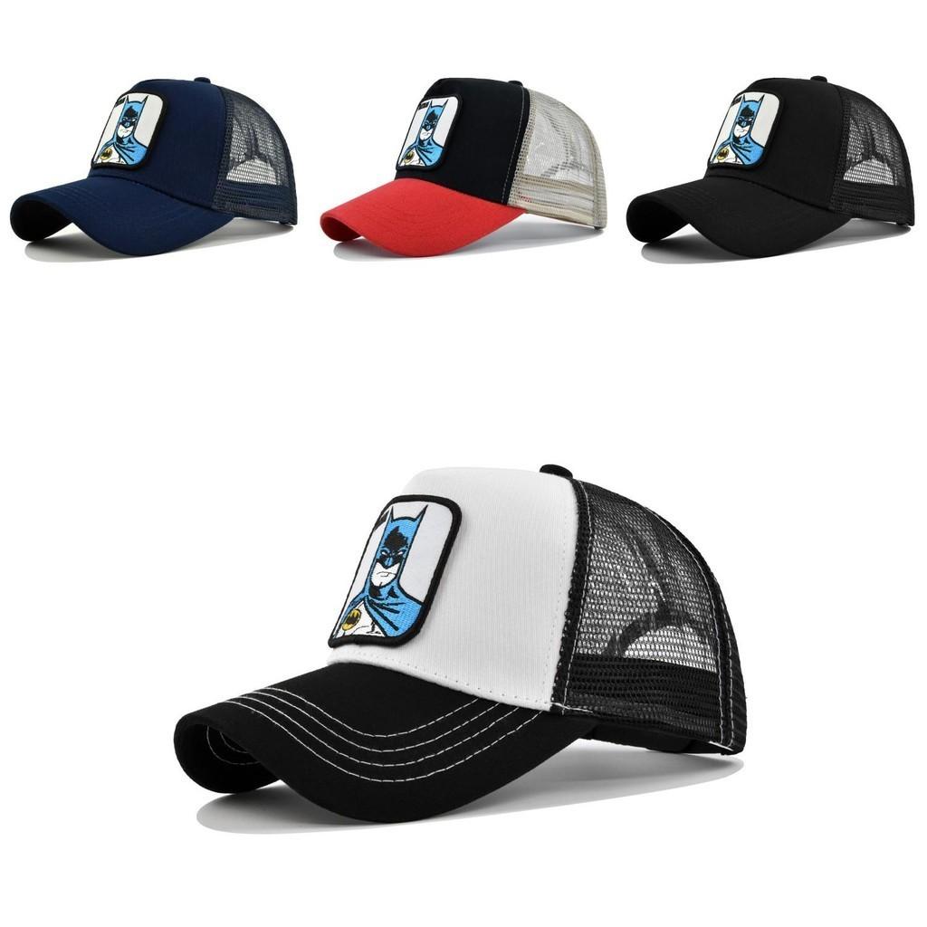 Tongue Duck Hat Cartoon Superman Embroidered Baseball Hat Curved Eaves Hat Sun