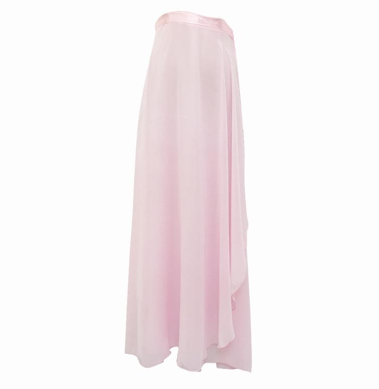 Dámské baletní taneční sukně pro dospělé Dlouhé šifonové taneční sukně Lyrické měkké baletní šaty Černá vínová Průhledné taneční kostýmy