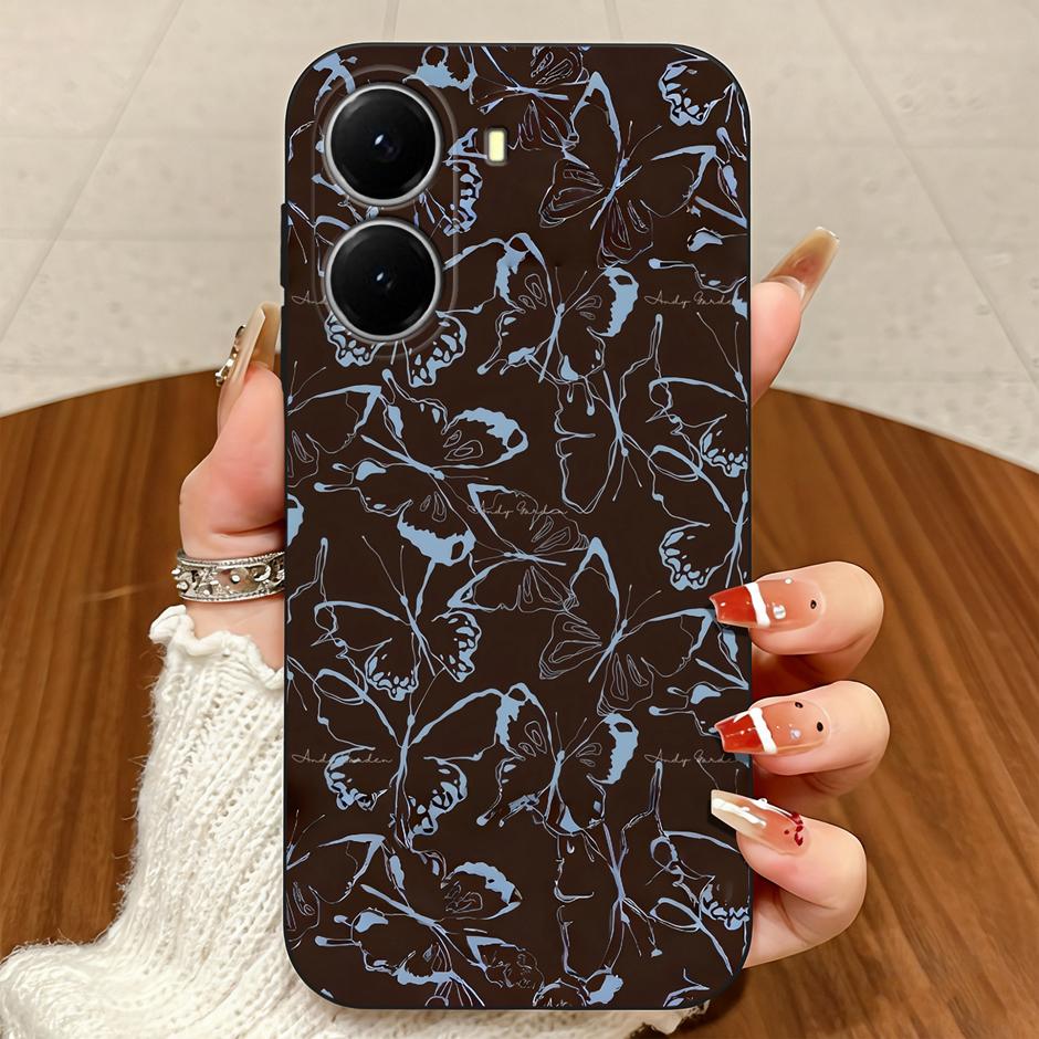 

For Xiaomi Poco X7 X6 Pro Case Pink Bowknot Flower Full Protection Shockproof Unique Matte Bumper For PocoX7Pro pocox6pro Capa Poco X7