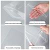 Haogongbang Transparent Resealable Storage Bags
