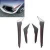 1 P  Front Bumper Side Spoiler Aerodynamic Left Right Front Bumper Side   Vent Trim Fin Decor Replacement For FY   2021-2024