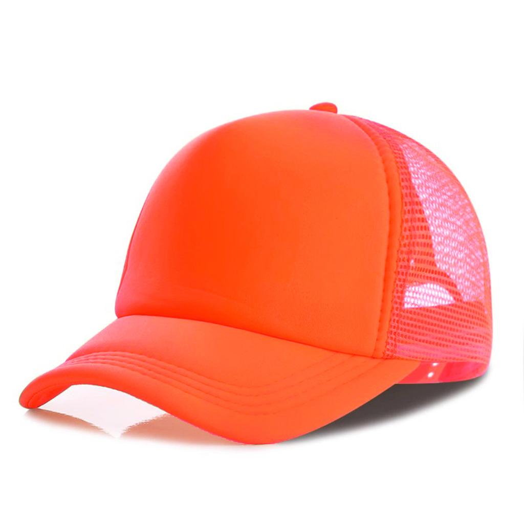 Sommer neuer Hut Herren einfarbig vielseitig atmungsaktive Mesh Baseballkappe Sonnenschutzkappe Damen