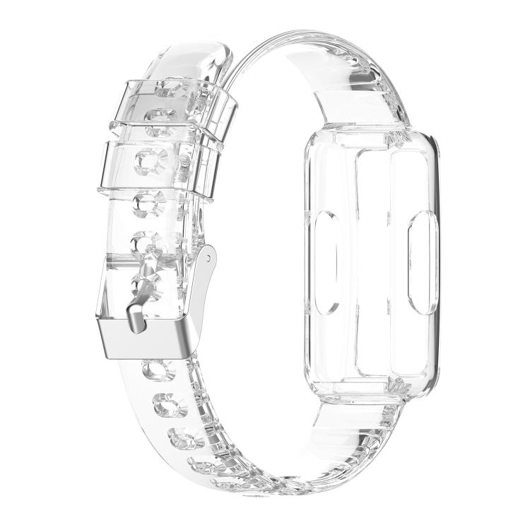 

For Fitbit Ace 2 Transparent Silicone Integrated Watch Band For Fitbit Ace 2 прозрачный