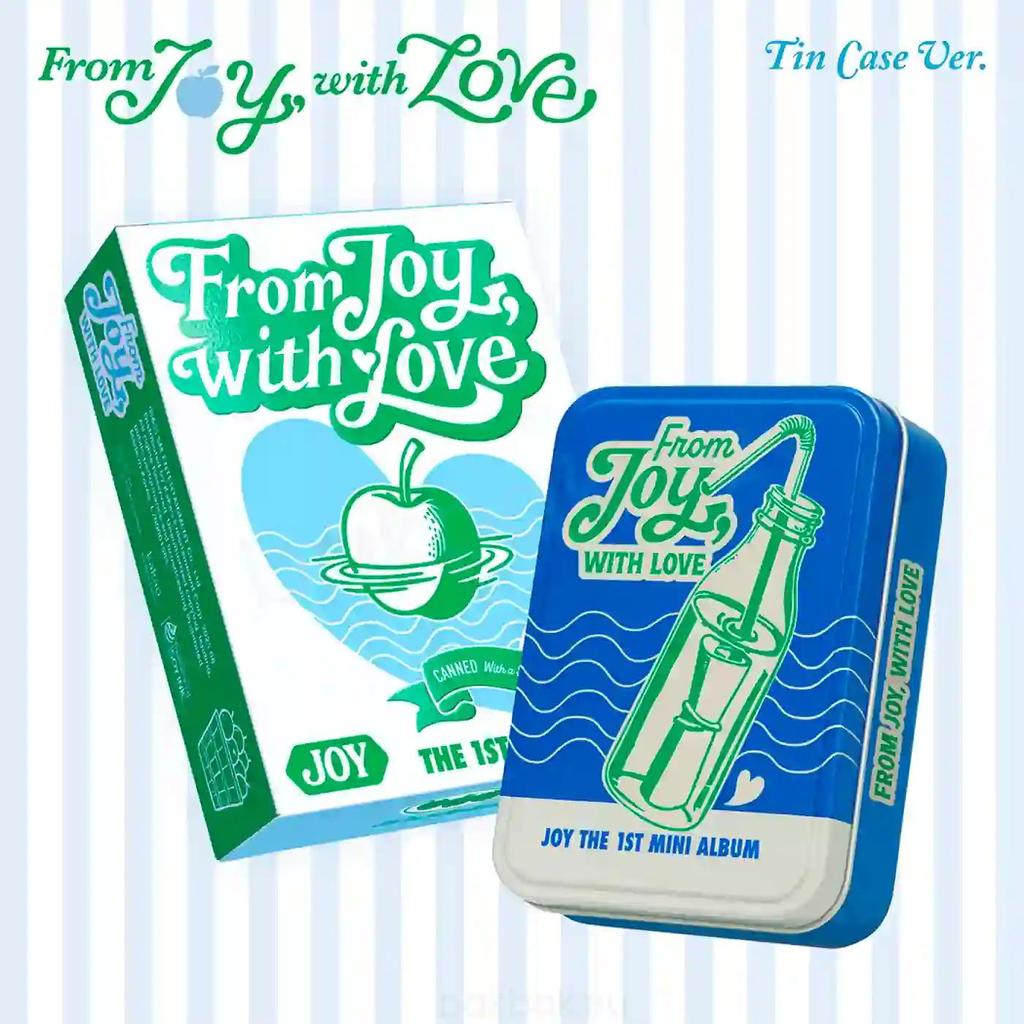 JOY - [FROM JOY, WITH LOVE] 1st Mini Album TIN CASE Version