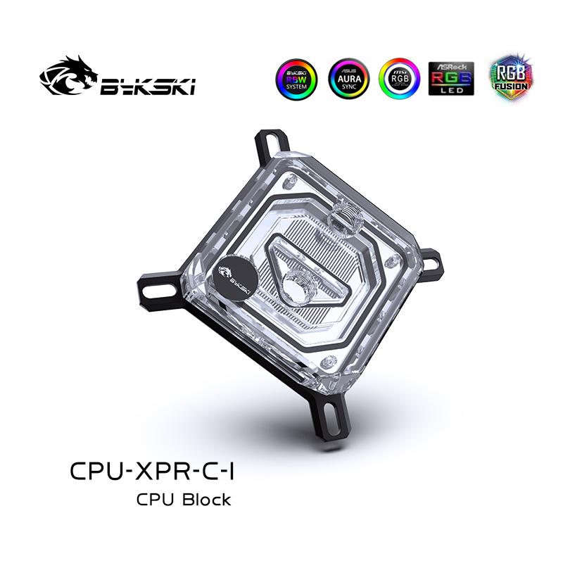 Bykski CPU Water Block Use for INTEL LGA115X 2011 1700 /AMD Ryzen 3/5/7 X470 X570 Water Cooler Radiator CPU-XPR-C-M/CPU-XPR-C-I