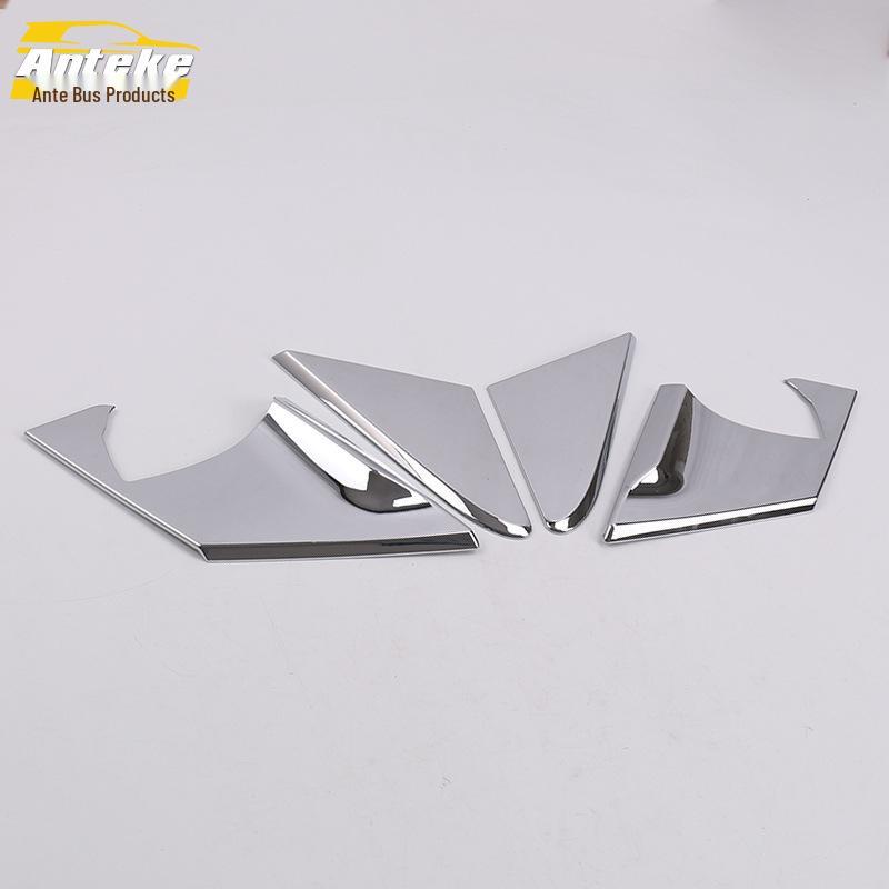 

Electroplated Front Door Inner Triangle Decorative Panel for 15 Edge