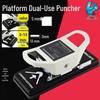 Double-Use PVC ID Card Puncher with Chamfer Pliers