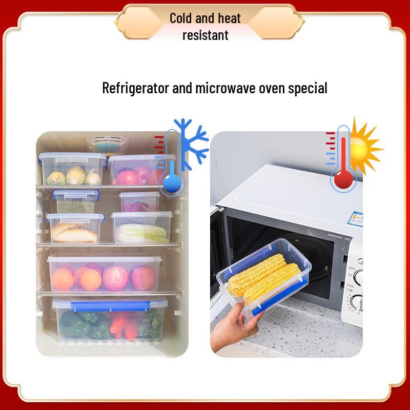 Food-Grade Milky White Plastic Storage Container for Kitchens & Restaurants, Anti-Fall, Ideal for Refrigerators and Commercial Use