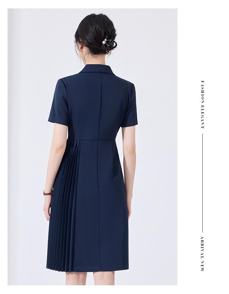Premium Summer Slimming Waist-Cinching Formal Dress for Professional Hosts