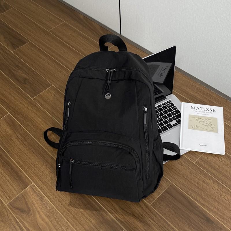 Minimalist Backpack Large Capacity Laptop Backpack Durable Lightweight College School Bag for Students Travel Hiking Camping