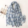 Autumn Fashion Aztec Geometric Tassel Viscose Shawl Scarf Lady High Quality Wrap Pashmina Stole Bufandas Muslim Hijab Sjaal