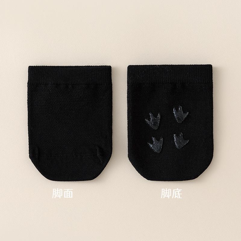 Female Summer Thin Cotton Non Slip Sweat Absorption Boneless Shallow Mouth Invisible Half Socks