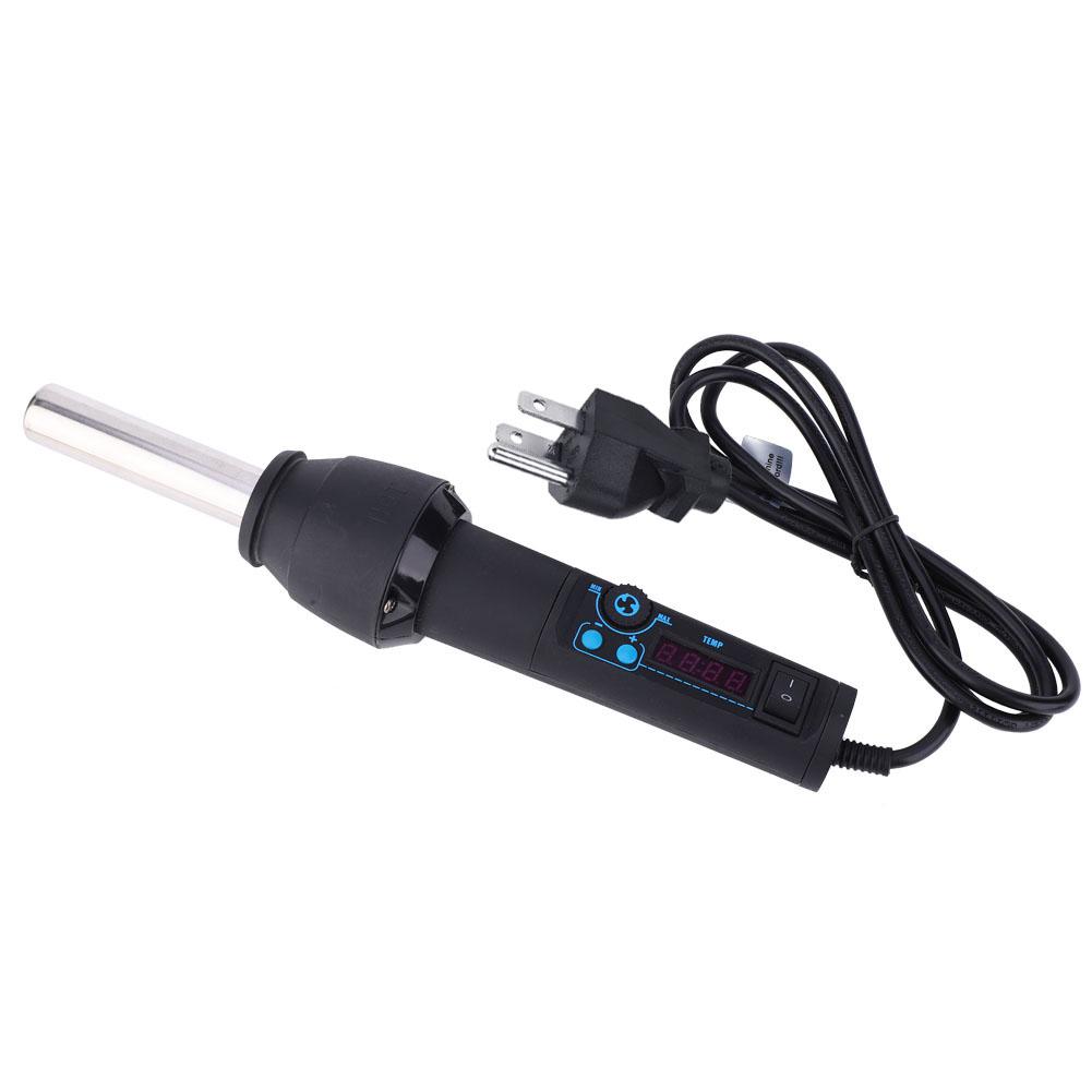 Digital Display Hot Air Gun Handheld Heat Gun Air Heater Blower with 8 Nozzle and BracketUS 110V
