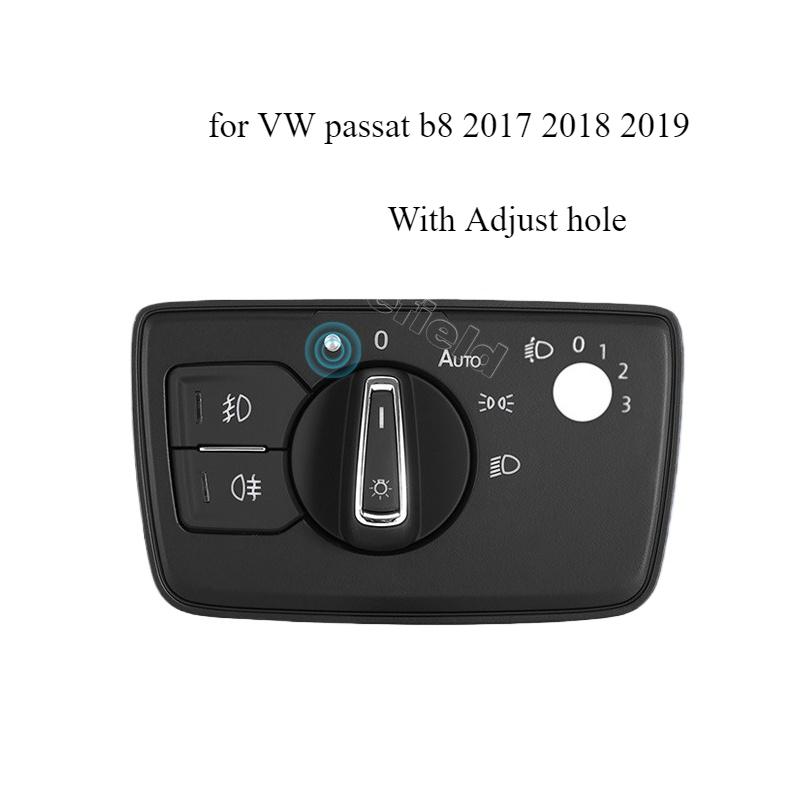 

Car AUTO headlight sensor switch control module button coming leaving home kit for VW passat b8 2017 2018 2019 upgrade interior modle A