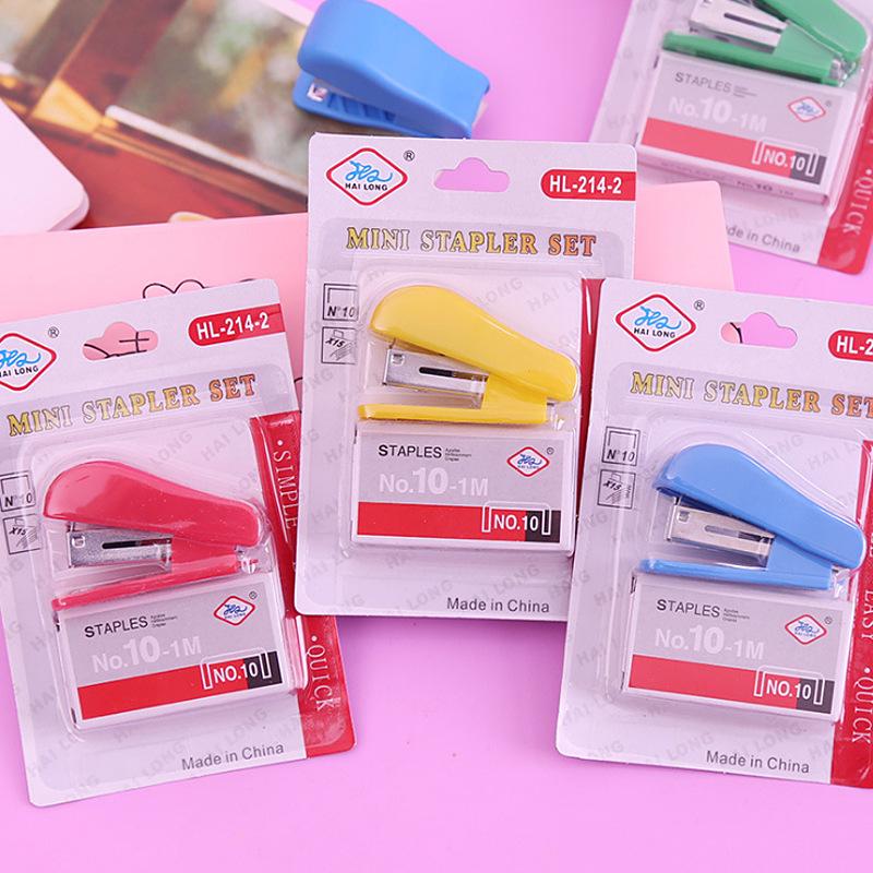 Mini Stapler Set for Kids: Cute, Compact Stapler for School Notebooks and Test Papers