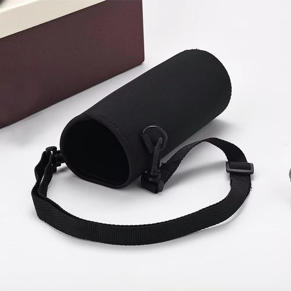 1pc 420-1500ML Sports Water Bottle Case Insulated Bag Neoprene Pouch Holder Sleeve Cover Carrier for Mug Bottle Cup with Strap
