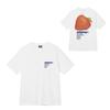 Camiseta de Algodón Streetwear para Hombre y Mujer Corte Holgado Manga Corta Camiseta Gráfica Casual Unisex Cuello Redondo