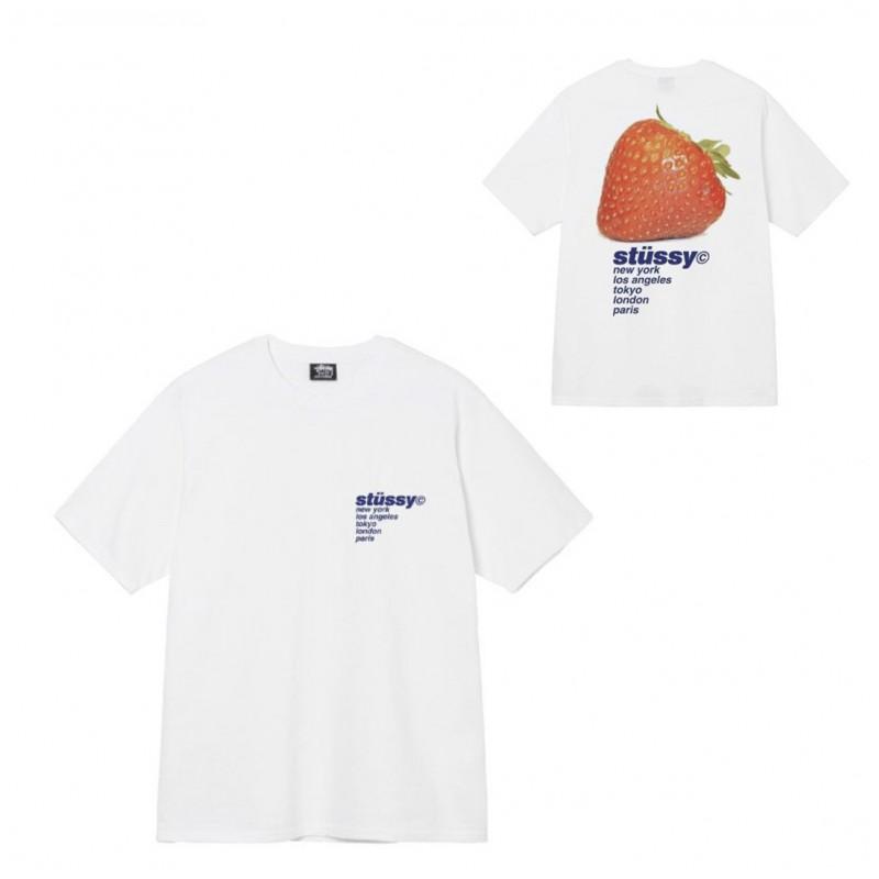 Camiseta de Algodón Streetwear para Hombre y Mujer Corte Holgado Manga Corta Camiseta Gráfica Casual Unisex Cuello Redondo