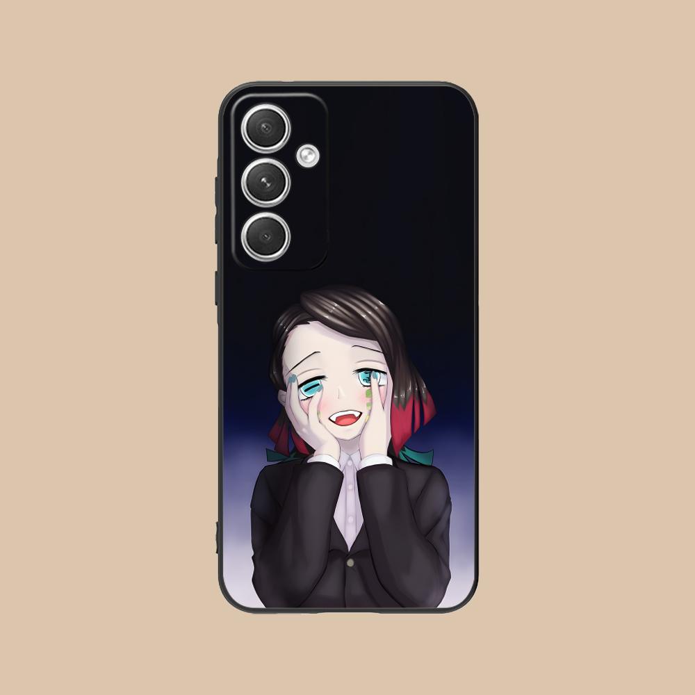 Demon Slayer Enmu Tamio Phone Case for Samsung Galaxy S25 S24 S23 S22 S21 S20 Note20 Plus FE Ultra Colour Printing Cover Pretty