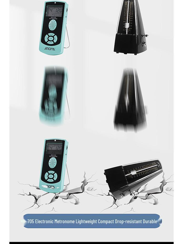 Anoma Multi-Instrument Electronic Metronome for Piano, Hulusi, Guzheng, Drums, and Saxophone.