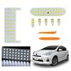 UNNKIBO Aqua LED Room Custom Designed for Toyota Aqua NHP10 White 6500K Custom Interior Direct Includes Installation Japanese Instruction Manual