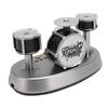Mini Drum Set AAA Battery Powered Compact Stable Base Rich Details Finger Drum Set for Kids Collection Decoration