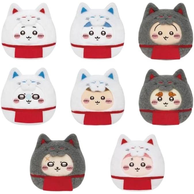 Chiikawa Mogumogu Honpo Fushimi Store Limited Inari Daruma Plushie Hachiware