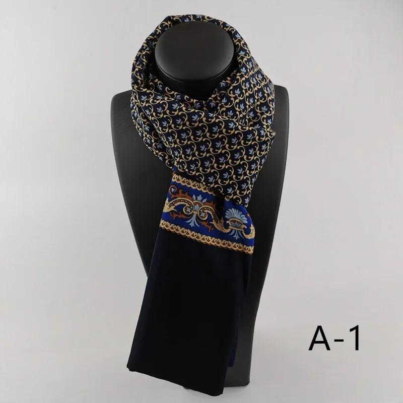 Nouveau Foulard en Soie Mode Printemps Hiver Pour Hommes Foulards de Luxe de Designer à Carreaux Pour Femmes Foulard Pour Se Tenir Chaud