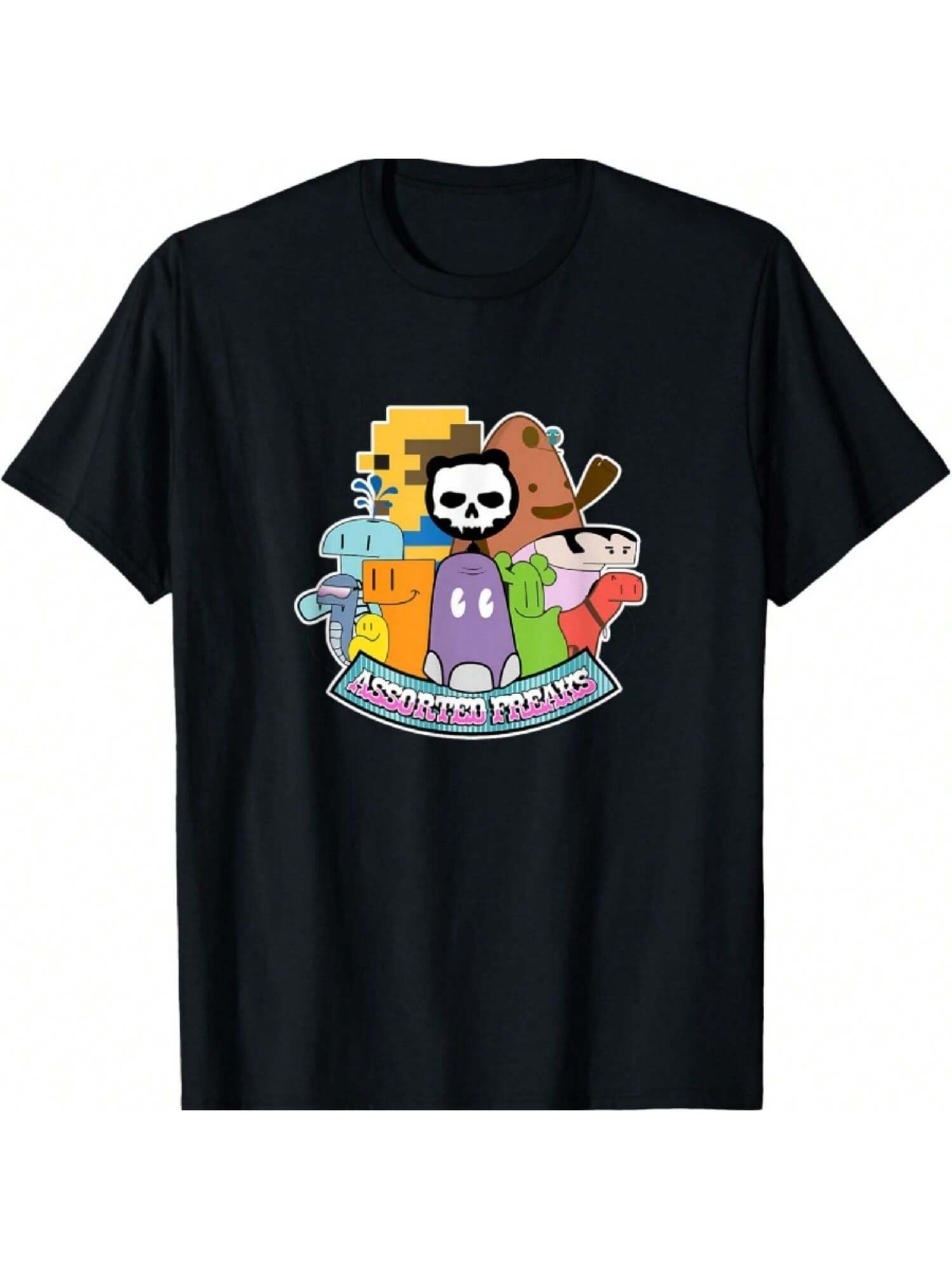 Assorted Freaks 2 Sided T-Shirt S разноцветный