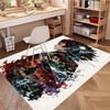 Demon Slayer Print Rug, Washable Floor Carpet, For Entryway Dorm Laundry Room Office Study, Home Decor Birthday Christmas Gift