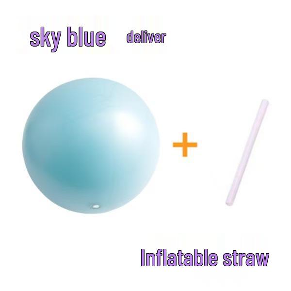 Anti-Burst Thickened 25cm Pilates & Yoga Ball for Pregnancy, Postpartum Recovery, and Children's Balance