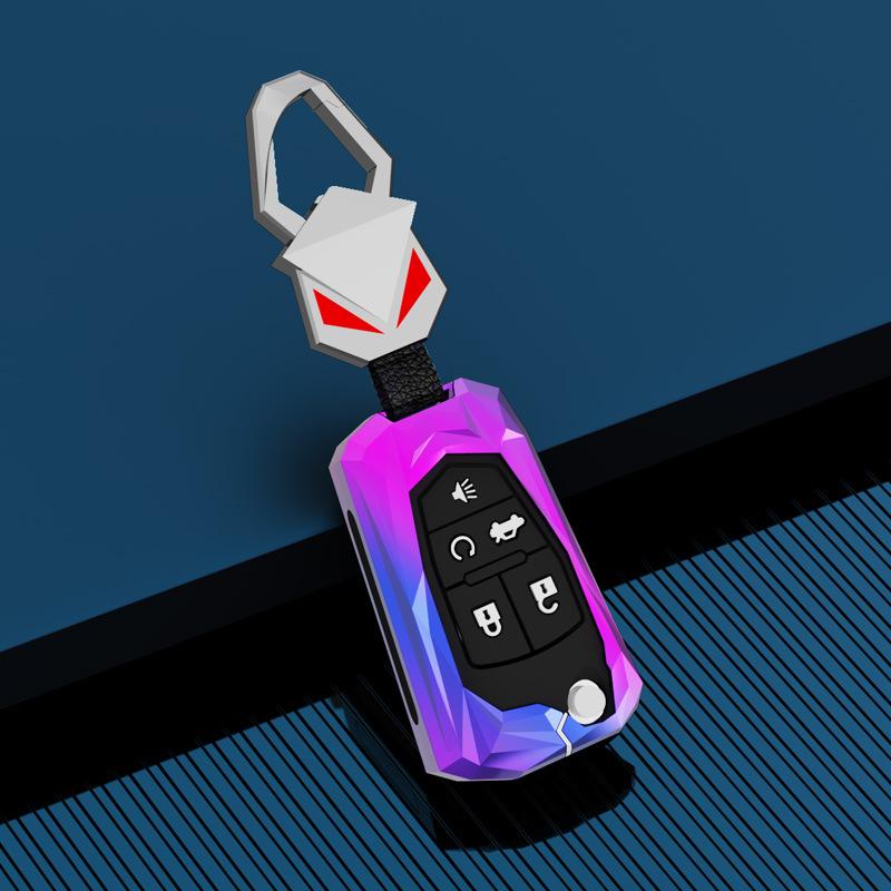 Custodia Cover Chiave Auto in Lega di Zinco Fibra Per Chevrolet Cruze Aveo Trax Sail Malibu Captiva Opel Vauxhall Astra J Corsa Insignia Mokka