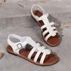 Women's Casual Flat Sandals Summer New Seaside Vacation Roman Sandals