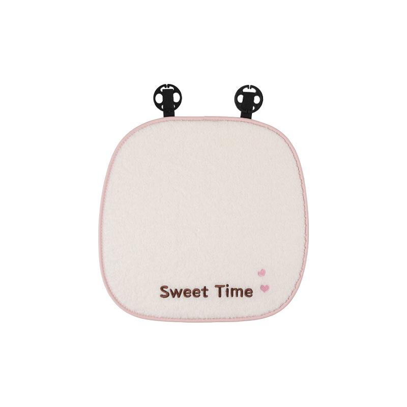 

Plush Winter Car Headrest & Lumbar Support: Cute Cartoon Neck Pillow & Backrest Cushion