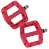 Enlee 2pcs Mountain Bike Pedals NonSlip Nylon Fiber Lightweight Bicycle Platform Flat Pedals