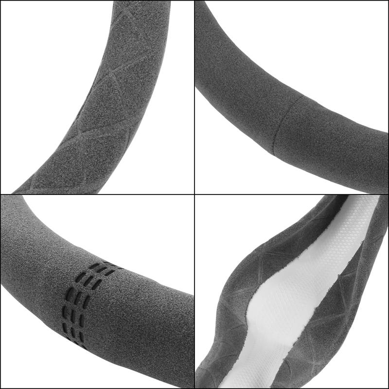Car Steering Wheel Cover For Suzuki Jimny Swift Grand Vitara Ignis Alto Baleno SX4 Samurai S-Cross Celerio Ertiga Ciaz Equator