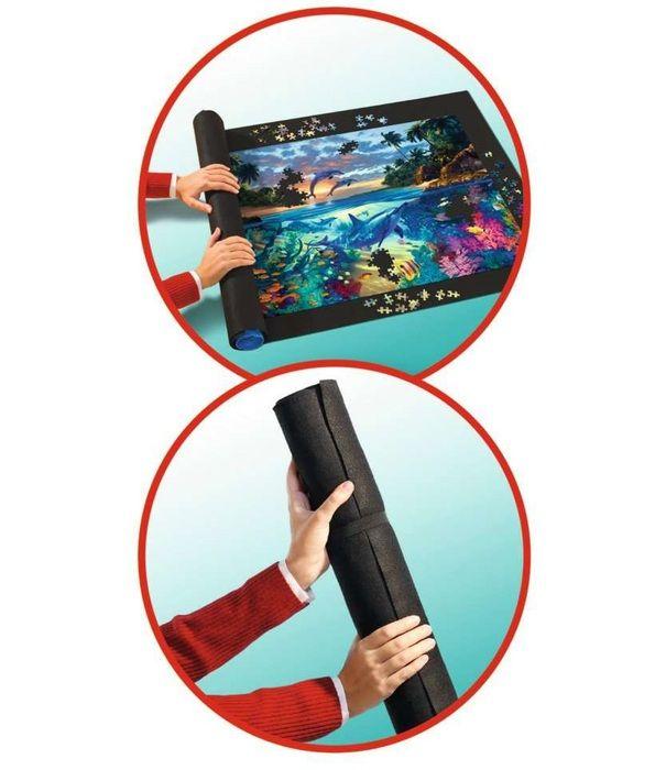 Tapis de puzzle 300 à 1500 pièces - ravensburger - accessoire puzzle enfants ou adultes - ranger son puzzle