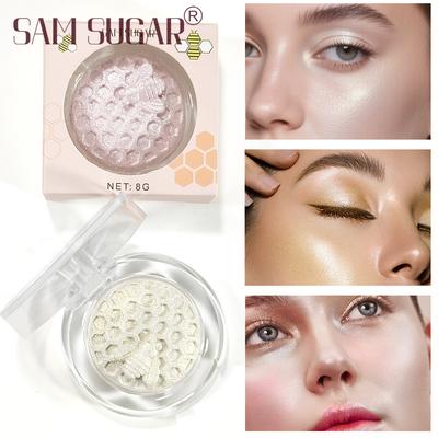 High Gloss Powder Gloss Glitter Highlight Contour Palette Natural Gloss Contour Concealer Lasting Light