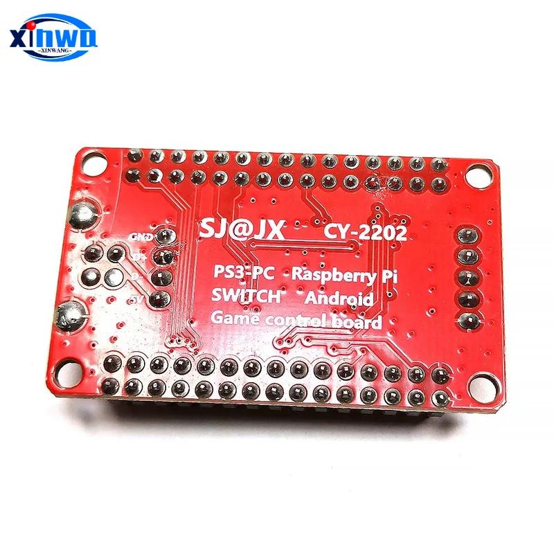 Encoder USB Platine für PC für PS3 Android SOCD Zero Delay Hitbox Controller XBOX360 Joystick Kabel DIY SANW Arcade Spielautomat