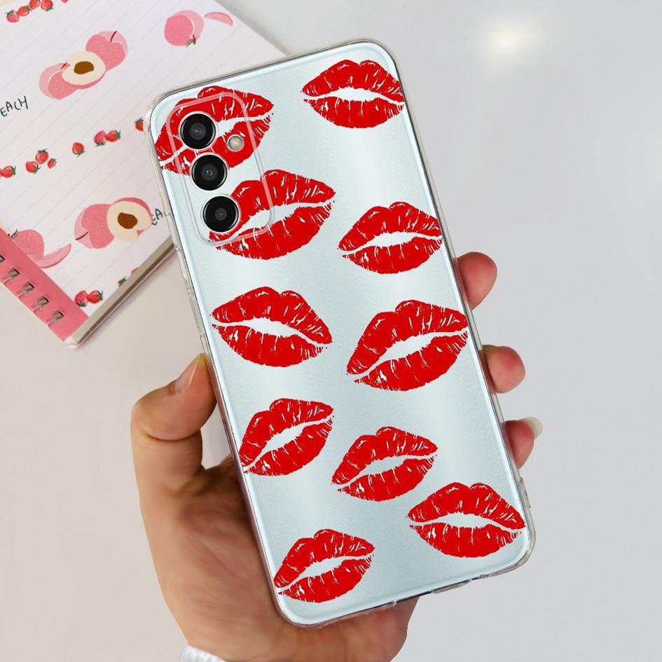 For Samsung Galaxy M13 Case M 13 2022 Cover SM-M135F Lovely Astronaut Clear Soft Silicone Shockproof Bumper For Samsung F13 Capa