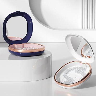 Portable Mouth Guard Box Retainer Case Oral Cleaning False Teeth Denture Storage Box Teeth Aligner Braces Box Orthod