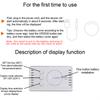 Smart LED Clock Bedside Digital Alarm Clocks Desktop Table Electronic Desk Watch Snooze Funtion USB Wake Up Alarm Clock