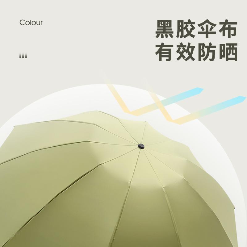 

Ten bone automatic umbrella folding business umbrella three fold umbrella