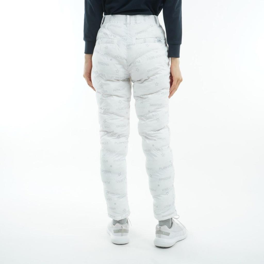 Padded Long Pants and Stretchy In All Golf Cold Weather Pattern L [Ping Apparel] Women's (warm Directions) / / 622-4231004 032_White
