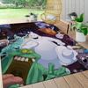 1Pc Ghostbusters Video Game Carpet Rug Customizable Soft Washable Antislip Home Living Room Sofa Mats Personalized Rug 0917148