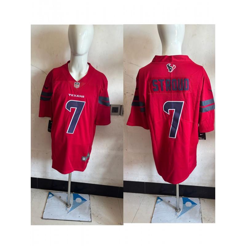 Mens Oversized Embroidered NFL Houston Texans Los Angeles Chargers Football Jersey Fan Wear Casual Sport Outfit