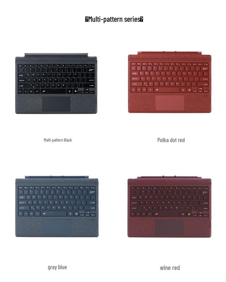 Magnetic Backlit Keyboard Cover for Microsoft Surface Pro 3-11 Tablets