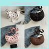 Chic 2024 New Women's Strawberry Print Sling Bag In White Black Pink Brown Colors