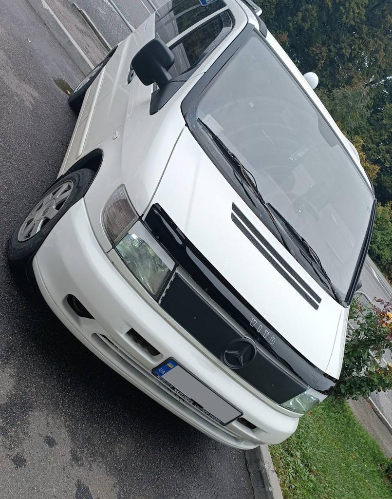 Зимняя накладка на решетку Матовая для Mercedes Vito W638 1996-2003 гг